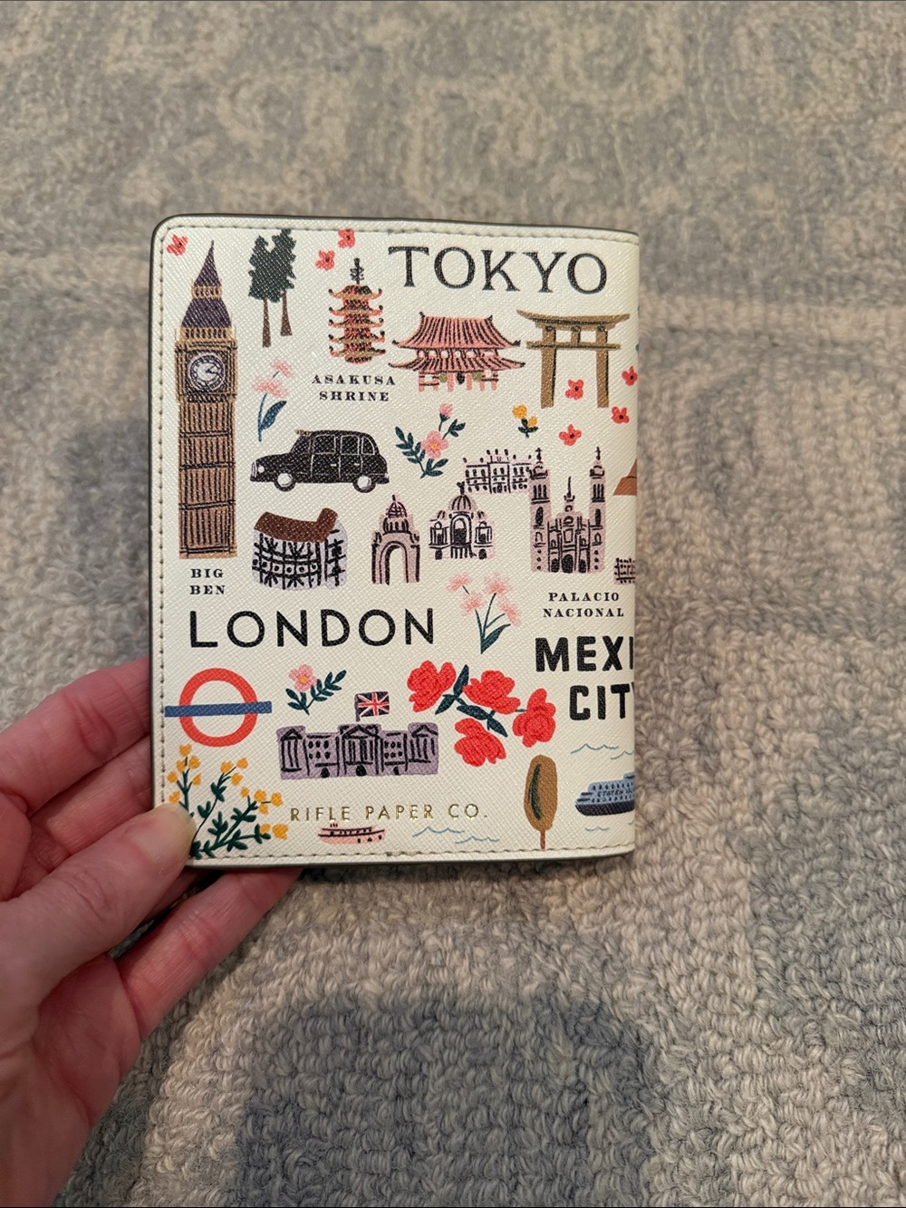 Illustrated Passport Holder - Picture 3 of 3